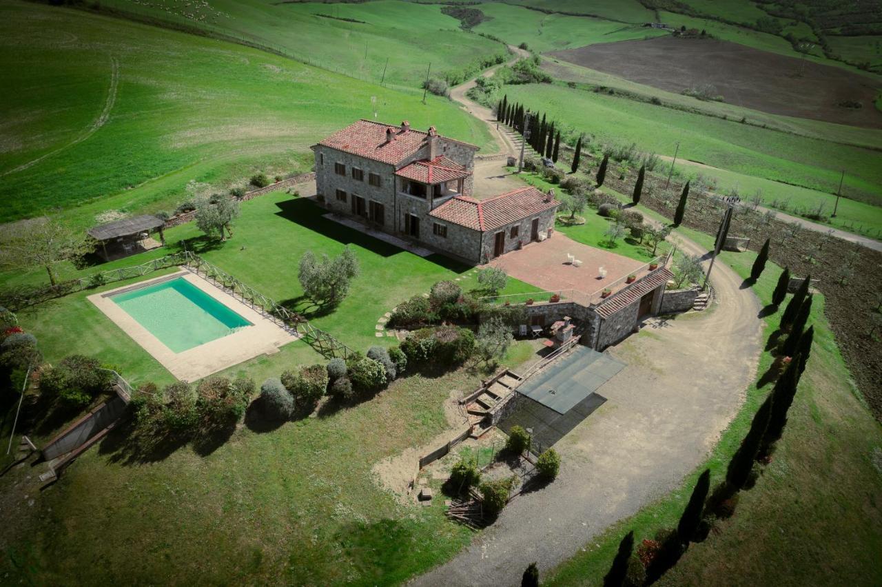 Campiglia dʼOrcia Agriturismo La Paciarellaヴィラ エクステリア 写真